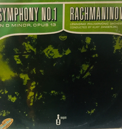 Lp Rachmaninov - Symphony No.1 In D Minor , Opus 13 - Gravad