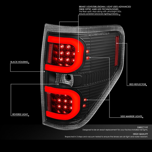 Calaveras Led Para Ford F150 2009 2010 2011 2012 2013 2014