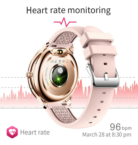 Reloj Inteligente Bluetooth Con Frecuencia Cardíaca Lokmat V