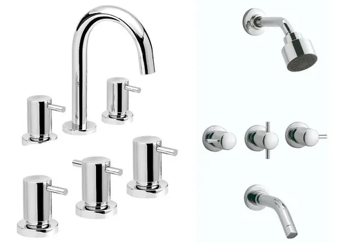 Griferia completa para baño peirano sale