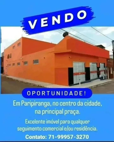 Excelente Imóvel. No Centro Da Cidade. Em Paripiranga - Ba.