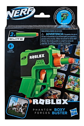 Pistola Nerf Lanzador Roblox Phantom Forces Boxy Buster