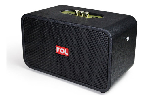 Bocina Tws Portatil Recargable Fol Fs-m323 Negro