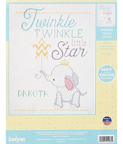 Kit De Punto De Cruz Janlynn Twinkle Quilt