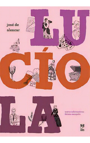 Lucíola, De José De Alencar. Editorial Panda Books, Tapa Mole, Edición 1 En Português, 2023