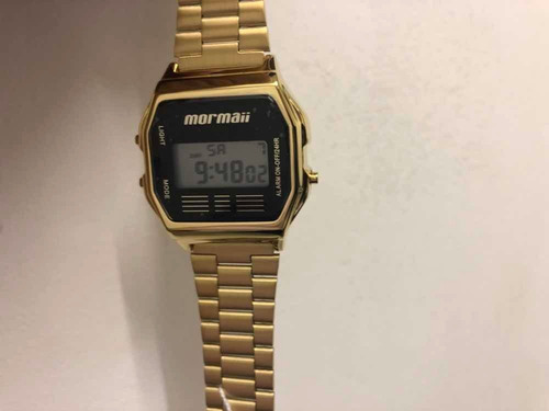 Relógio De Pulso Mormaii ( Tipo Casio Retrô) Ref Mojh02ab/4p
