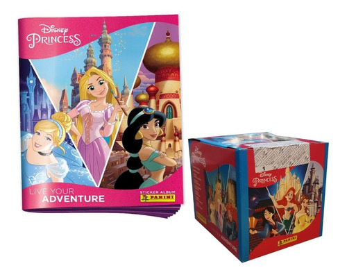 Princesas Disney - Caja 50 Sobres + Album De Regalo