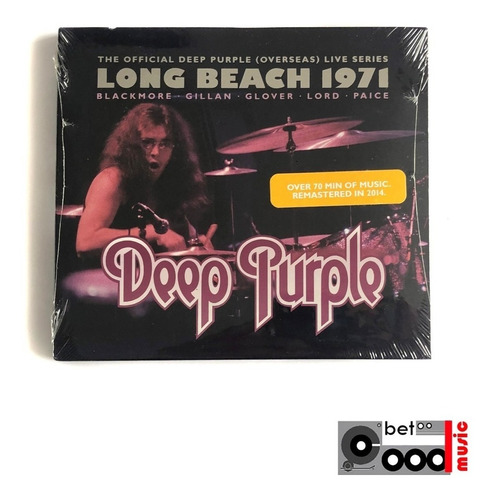 Cd Deep Purple  Live In Long Beach 1971 Made In Germany