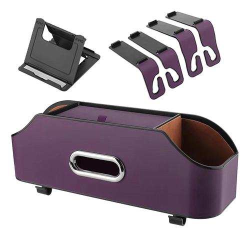 Combinación De Organizador Con Portapañuelos Y Violeta
