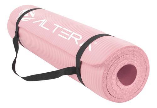 Tapete Para Yoga Ejercicio Entrenamiento Relajacion Fitness Color Rosa pastel