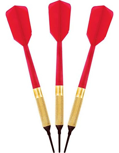 Commercial Soft Tip Bar/pub Darts, Red, 13 Grams (45 Pa...