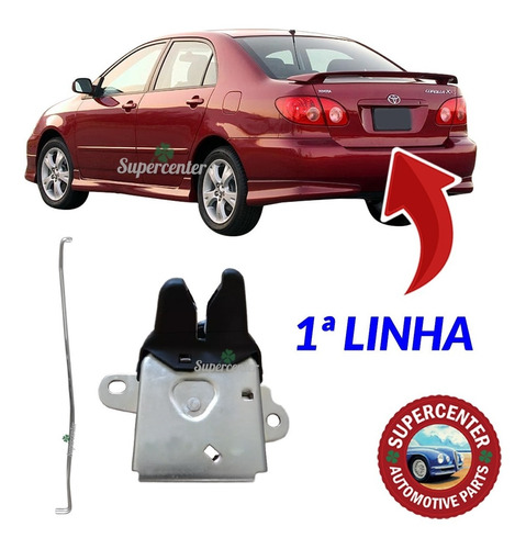 Fechadura Interna Porta Mala Toyota Corolla 2002 Até 2008