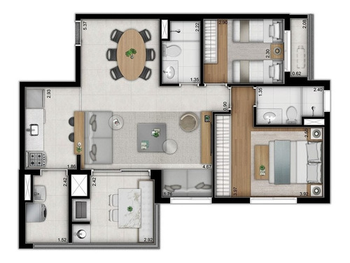 Imagem 24 de 25 de Apartamento - Ap03251 - 69290374