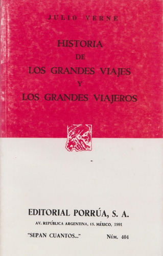 Historia De Los Grandes Viajes Y Grandes Viajeros S/ctos 404