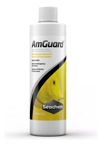 Seachem Amguard 250 Ml- Remove Amônia