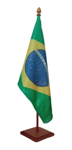 Banderas Brasil Mastil Escritorio Despacho Oficinas Souvenir