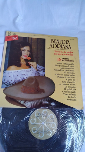 Beatriz Adriana Para Tí Lo Mejor De Mis Canciones Disco Vini