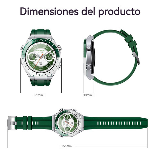 Ssb Nfc Reloj Inteligente Hombre Contestar Llamada