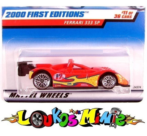 Hot Wheels 2000 Ferrari 333 Sp  Nr. 071 - Lacrado