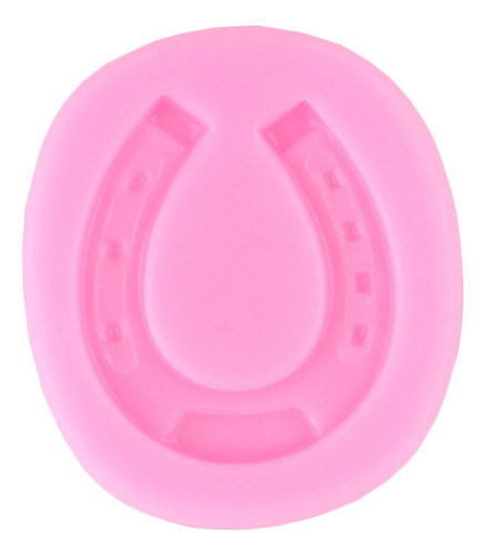4pcs Molde De Silicona Caballo Herradura Bota Fondant Resina