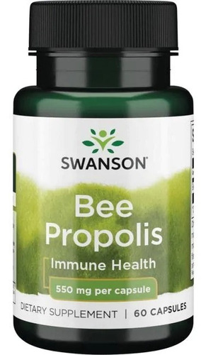 Propoleo De Abeja Bee Propolis 60 Caps 550mg Sistema Inmune