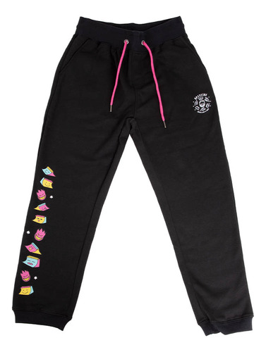 Pantalon Jogger Niño Spitfire Skate Like A Girl Negro