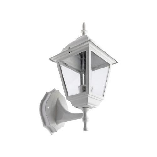 Farol De Pared Cuadrado Soportado Blanco C Fu0782 M: Fulgore