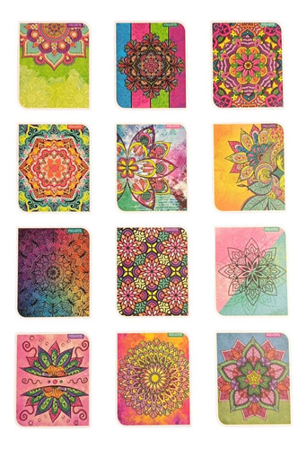 Pack 10 Cuadernos Universitarios Proarte 100hjs. Mandala