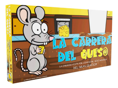 Juego De Mesa La Carrera Del Queso Regalo Niños Yuyu Familia