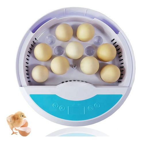 Imagen 1 de 10 de Incubadora De Huevos Digital Automática 9 Huevos Para Niños