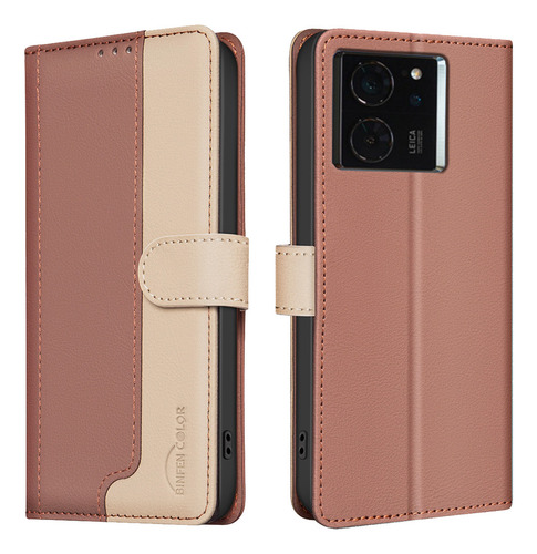 Funda De Teléfono Con Tapa Para Xiaomi Poco F7 X7 M6 Pro C71 C75 C65, Funda De Piel Sintética Tipo Cartera Con Carcasa Tipo Tarjeta