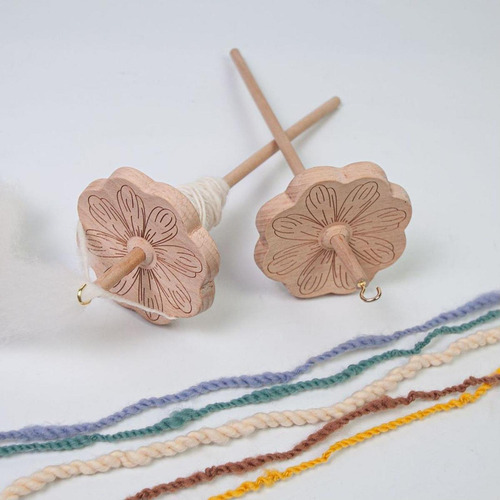 Devanadera De Hilo Portátil Con Huso De Caída De