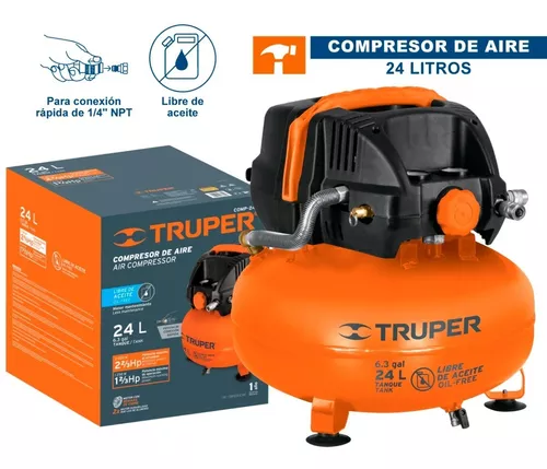 Compresor Aire Mini Portátil Truper