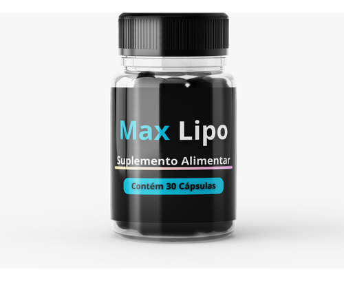 Max Lipo Frasco Perca Peso - 15kg Em 15 Dias