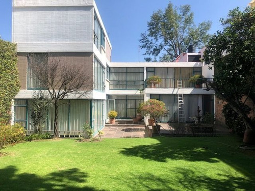 Tlacopac San Angel, Casa En Venta Con Jardín