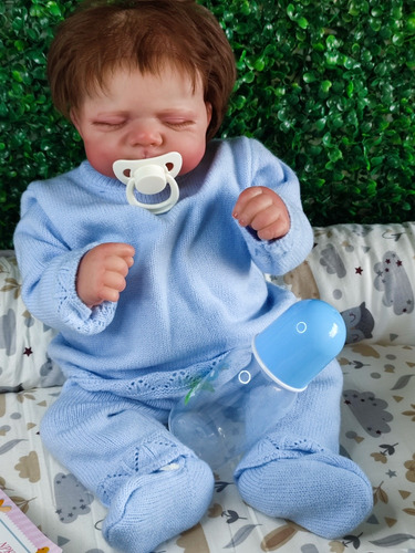 Bebe Reborn Suave (algodón) Original Con Latido De Corazón