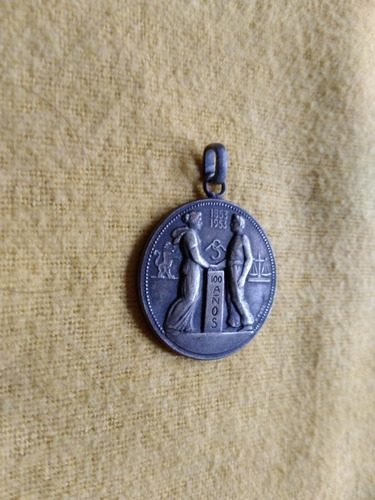 Medalla 100 Años Asociación Española De S.m., 1853/1953