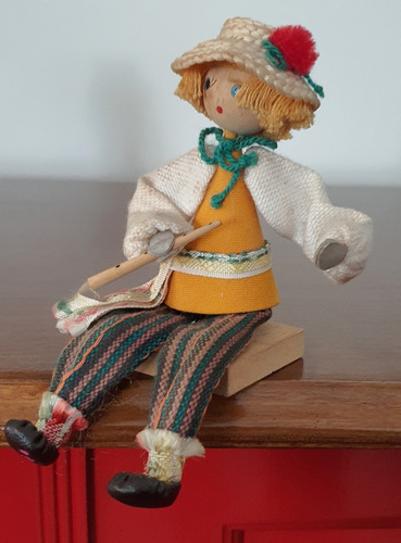 Boneco Colecionável - Flautista - Lituânia