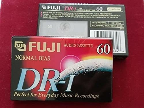 2 Juego Fuji Dr-i 60 Minuto Cinta Cassette Audio Normal