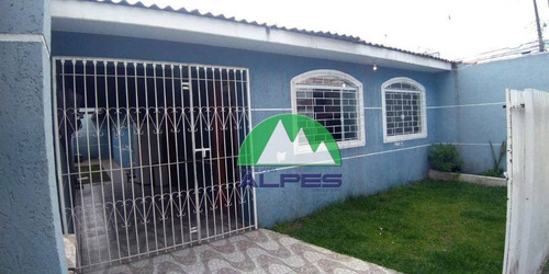 Casa Com 3 Dormitórios À Venda, 100 M² Por R$ 325.000,00 - Sítio Cercado - Curitiba/pr - Ca0413