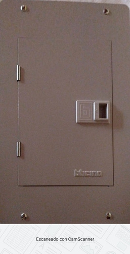 Tablero Electrico Residencial Ticino Meta Pintado 16 Polos