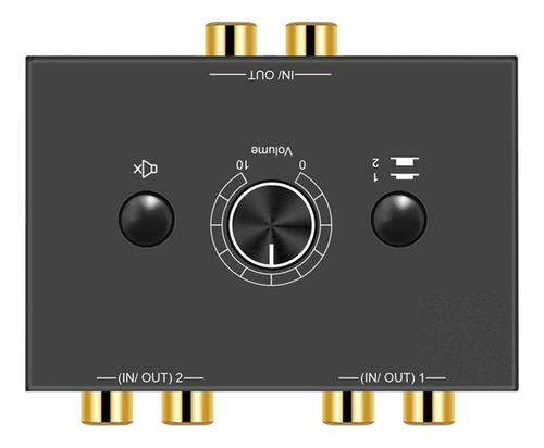 2 X 1/1 X/ R Stereo Sound Switch