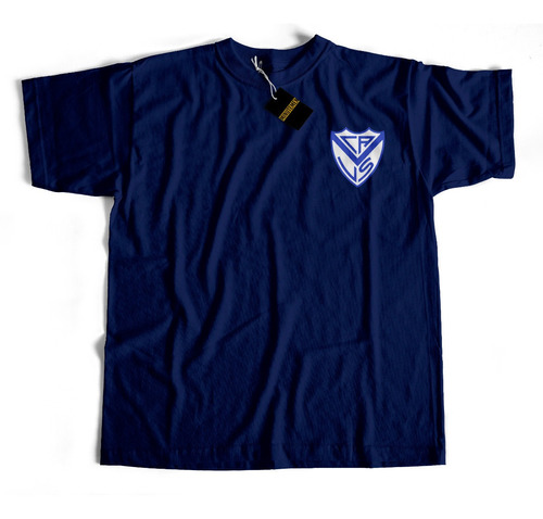 Remera De Velez Sarsfield Escudo Futbol