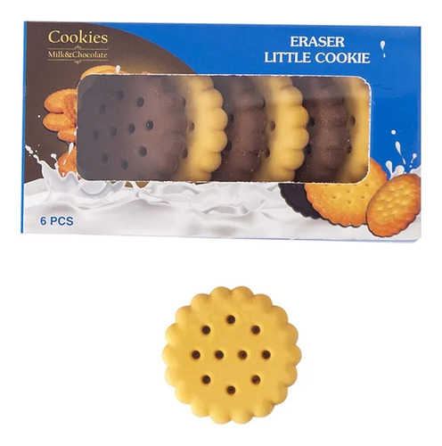 Gomas De Galletas - Set 6 Unid