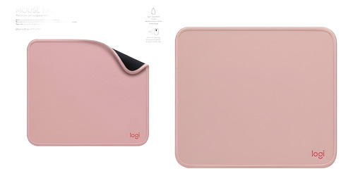 Mouse Pad Logitech Studio Series Base Antideslizante C/rosa