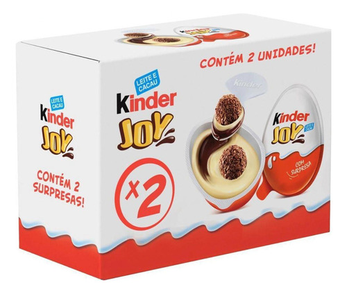 Chocolate Kinder Joy 40g 2 Unidades