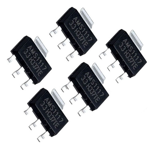 Mgsystem 5x1usd Reguladores Smd Ams1117 1,2 1,8 3,3 Y 5,0v