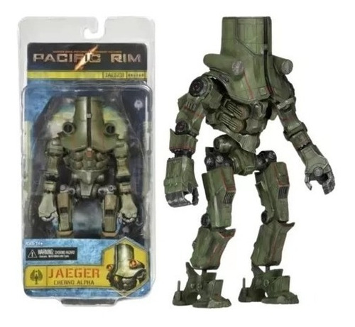 Figura Neca Arma Barco Cherno Alpha Titanes Pacífico 18cm