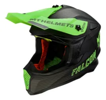 Comprar Cascos De Motos Cross Mt Falcon System Verde Hro\u002Fls2\u002Faxxis