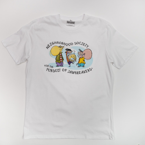 Polera Hombre You Cartoon Network Ed, Edd & Eddy Blanco